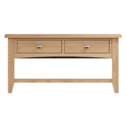 Georgia Natural Oak Large Coffee Table - The Oak Bed Store