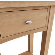 Georgia Natural Oak Telephone Table - The Oak Bed Store