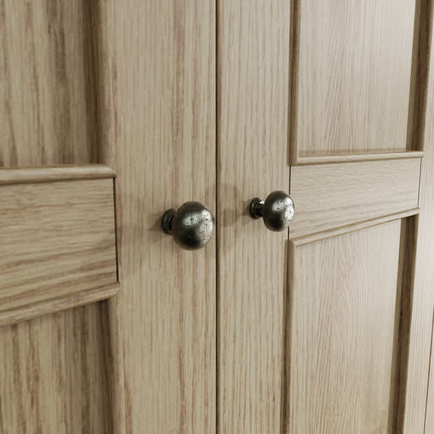 Howten 2 Door Double Wardrobe - The Oak Bed Store