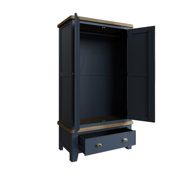 Howten 2 Door Double Wardrobe - The Oak Bed Store
