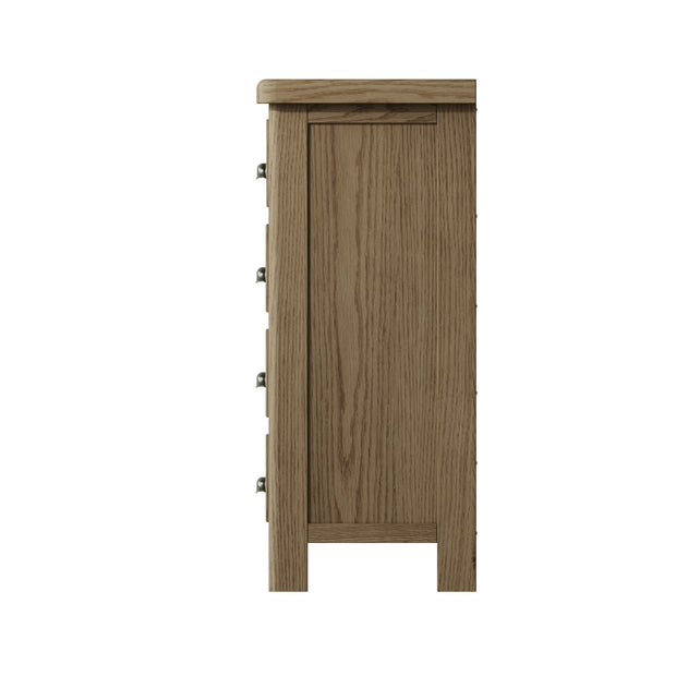 Howten 2 Over 3 Drawer Chest of Drawers - The Oak Bed Store