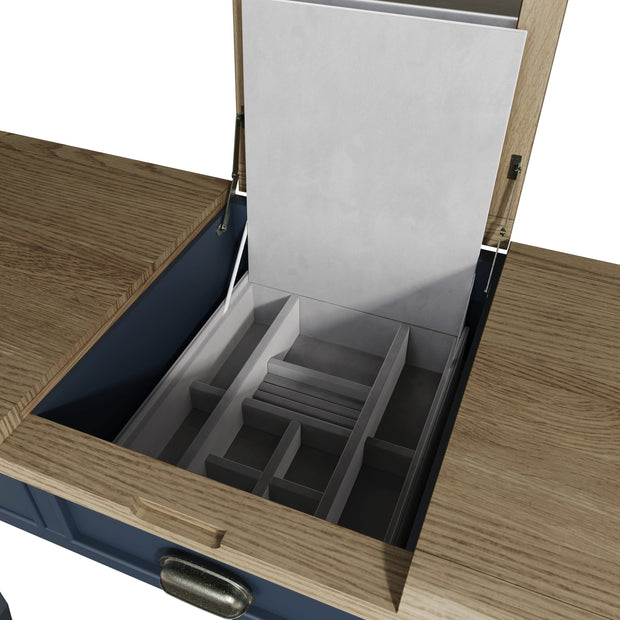 Howten 3 Drawer Dressing Table - The Oak Bed Store