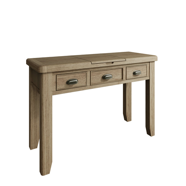 Howten 3 Drawer Dressing Table - The Oak Bed Store