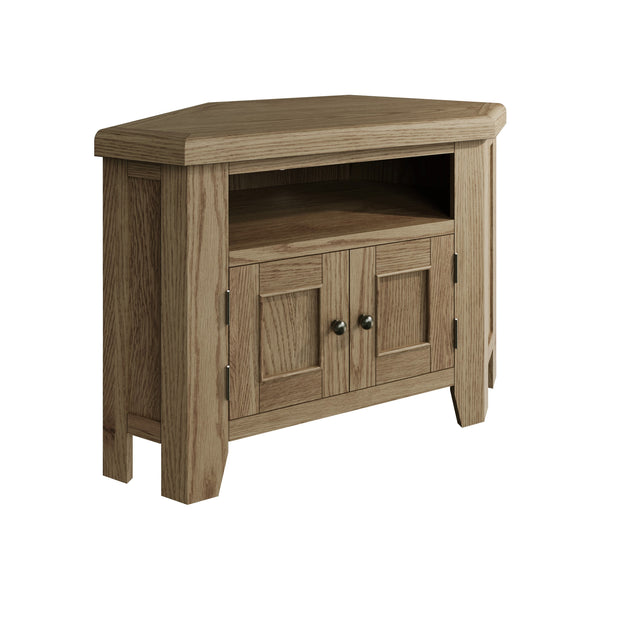 Howten Corner TV Unit - The Oak Bed Store