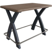 Howten Cross Leg Bar Table - The Oak Bed Store