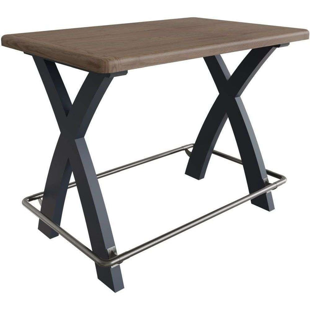 Howten Cross Leg Bar Table - The Oak Bed Store