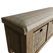 Howten Hall Bench - The Oak Bed Store