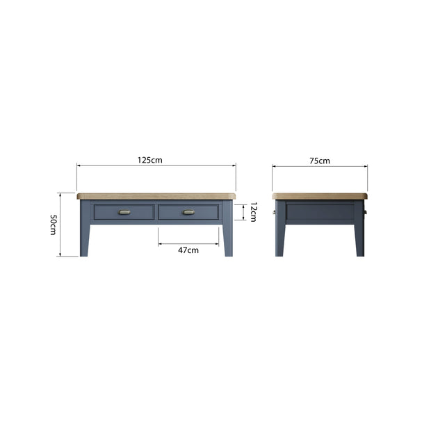 Howten Large Coffee Table - The Oak Bed Store
