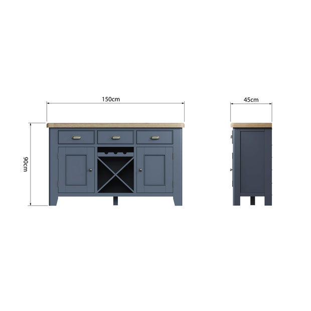 Howten Large Sideboard - The Oak Bed Store