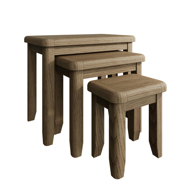 Howten Nest of 3 Tables - The Oak Bed Store