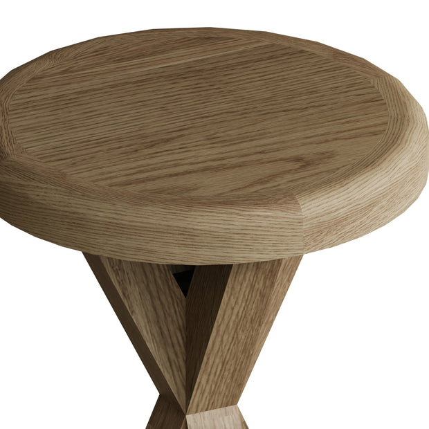 Howten Round Side Table - The Oak Bed Store