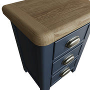 Howten Standard 3 Drawer Bedside Table - The Oak Bed Store