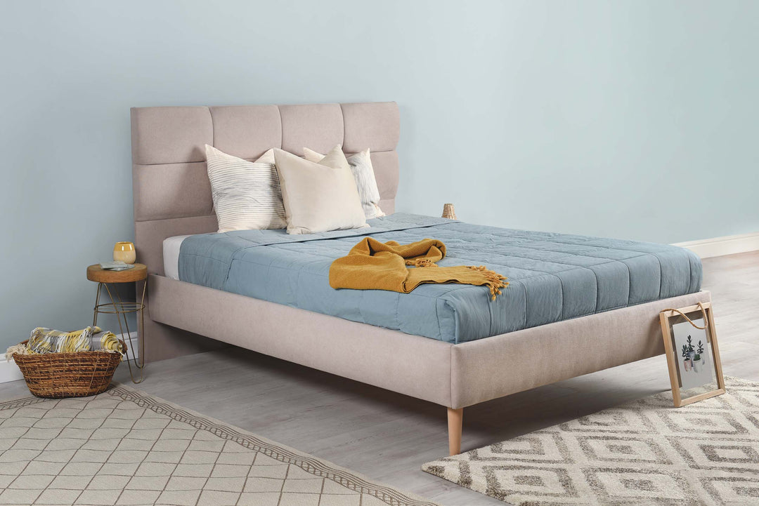 Jessika Fabric Bed Frame - The Oak Bed Store