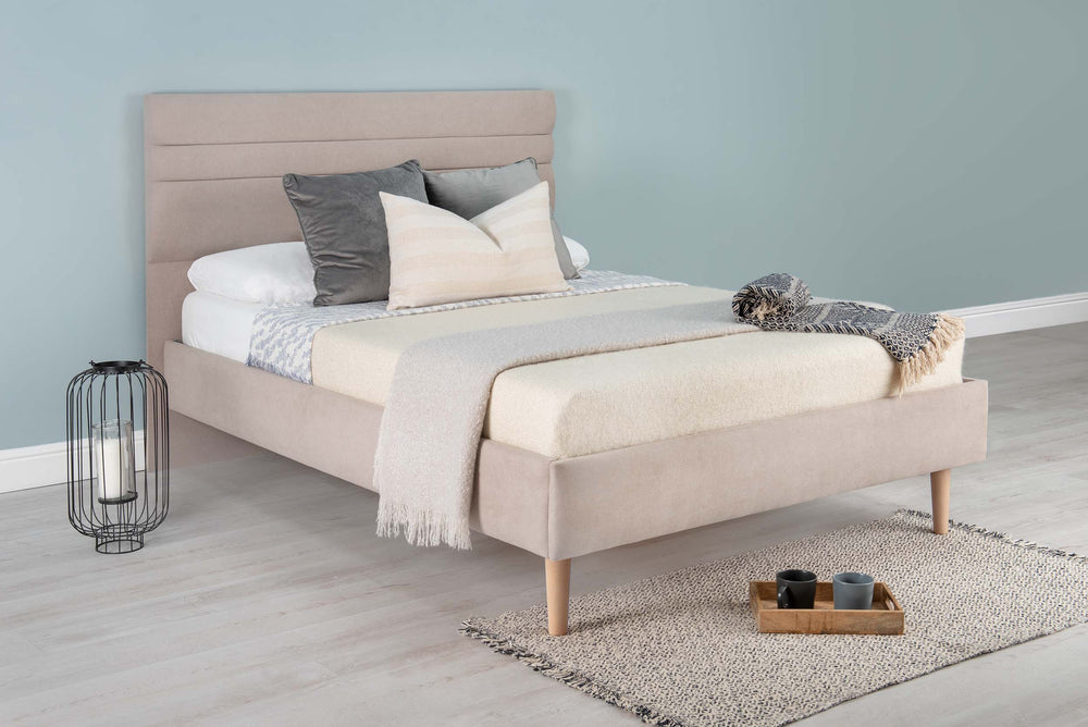 Julienna Fabric Bed Frame - The Oak Bed Store