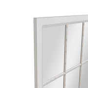 Large Window Effect Leaner Mirror - B GRADE - The Oak Bed Store