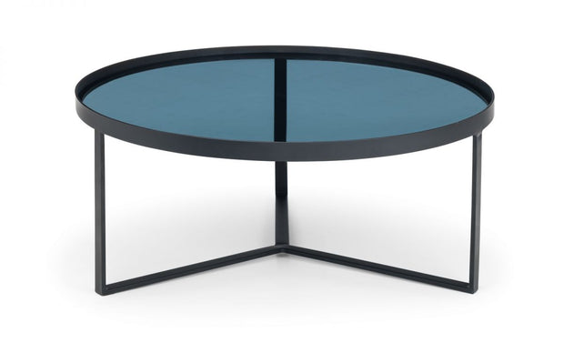 Lofoten Black Metal Coffee Table - The Oak Bed Store