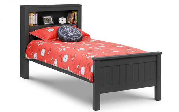 Madison Bookcase Bed Frame - 3ft Single - The Oak Bed Store