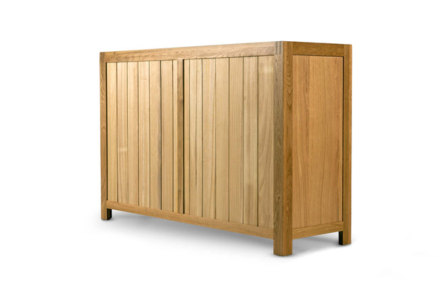 Natural Oak 6 Drawer Chest of Drawers - Style 5 - The Oak Bed Store