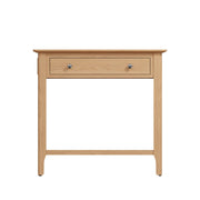 New Thornton Natural Oak Console Table - The Oak Bed Store