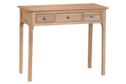 New Thornton Natural Oak Dressing Table - The Oak Bed Store