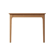 New Thornton Natural Oak Rectangular Fixed Top Dining Table - 1.8m - The Oak Bed Store