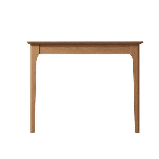 New Thornton Natural Oak Rectangular Fixed Top Dining Table - 1.8m - The Oak Bed Store