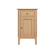 New Thornton Natural Oak Small Cupboard - The Oak Bed Store