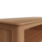 New Thornton Natural Oak Standard TV Cabinet - The Oak Bed Store