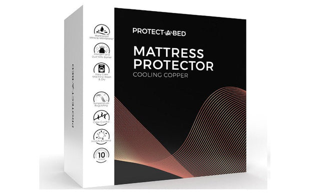 Protect-A-Bed Cooling Copper Mattress Protector - The Oak Bed Store