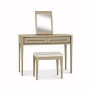 Roma Aged Oak & Weathered Oak Dressing Table