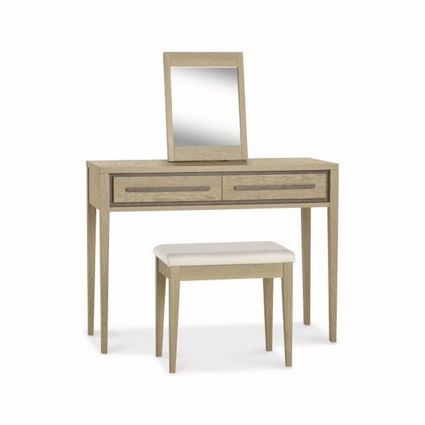 Roma Aged Oak & Weathered Oak Dressing Table