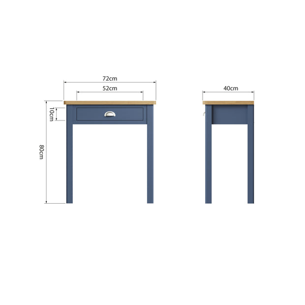 Roman 1 Drawer Dressing Table