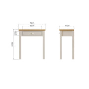 Roman 1 Drawer Dressing Table
