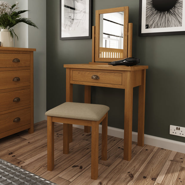 Roman 1 Drawer Dressing Table
