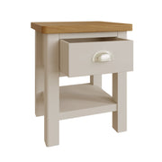 Roman 1 Drawer Lamp Table