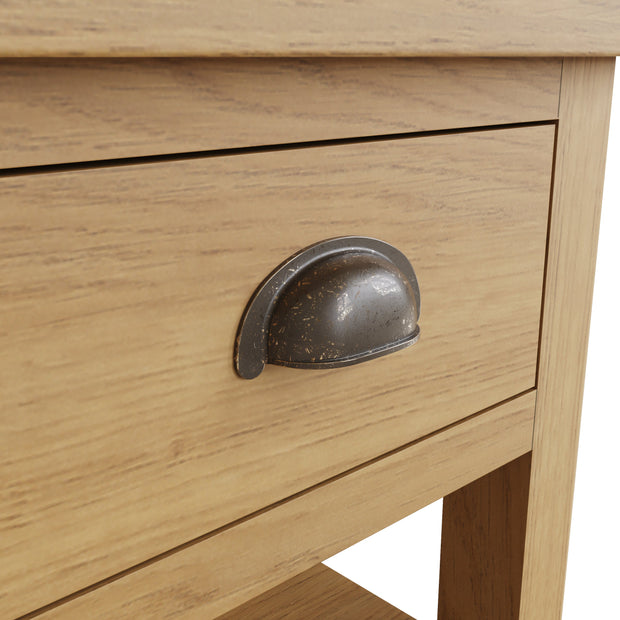 Roman 1 Drawer Lamp Table