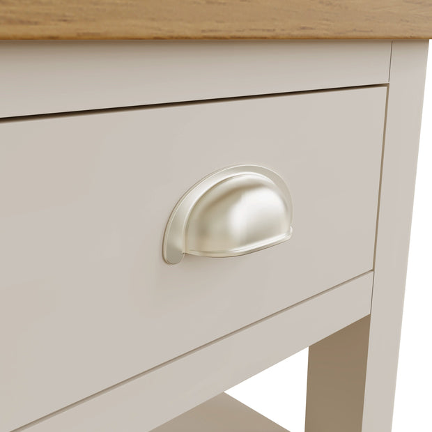 Roman 1 Drawer Lamp Table