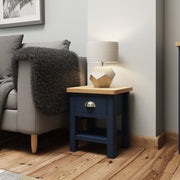 Roman 1 Drawer Lamp Table