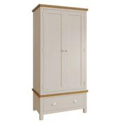Roman 2 Door 1 Drawer Double Wardrobe