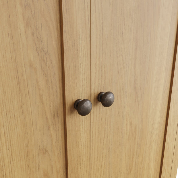 Roman 2 Door 1 Drawer Double Wardrobe