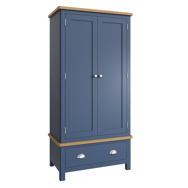 Roman 2 Door 1 Drawer Double Wardrobe