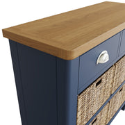 Roman 2 Drawer 4 Basket Side Unit