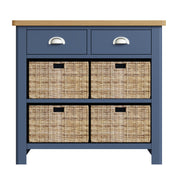 Roman 2 Drawer 4 Basket Side Unit