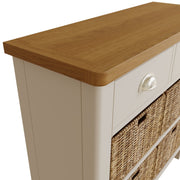 Roman 2 Drawer 4 Basket Side Unit