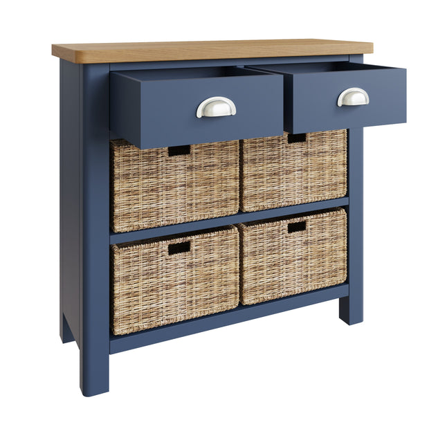 Roman 2 Drawer 4 Basket Side Unit