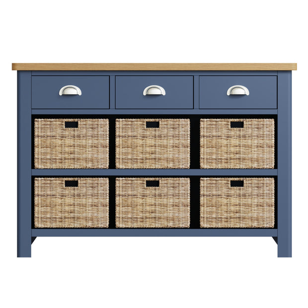 Roman 3 Drawer 6 Basket Side Unit