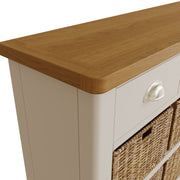 Roman 3 Drawer 6 Basket Side Unit