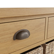 Roman 3 Drawer 6 Basket Side Unit