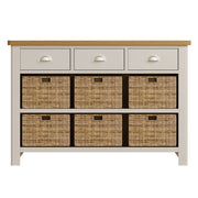 Roman 3 Drawer 6 Basket Side Unit