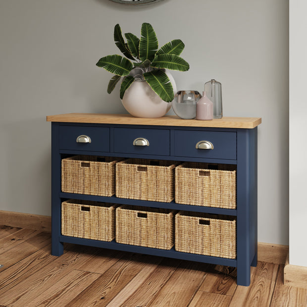 Roman 3 Drawer 6 Basket Side Unit
